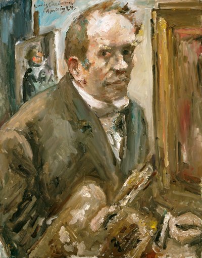 Auto-retrato - Auto-retrato - Peinture de Lovis Corinth (1858-1925) - 1924 - Óleo sobre tela - 100x80 - (c) Museu de Arte Moderna, Nova Iorque de Lovis  Corinth