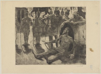 Alexandre e Diógenes de Lovis Corinth