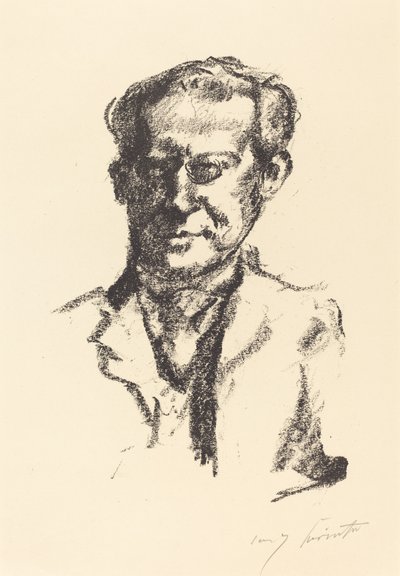 Arno Holz, 1922. de Lovis Corinth