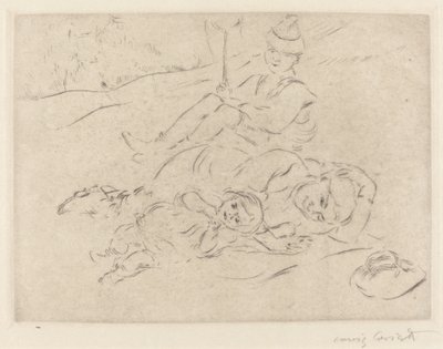 No País, 1912. de Lovis Corinth