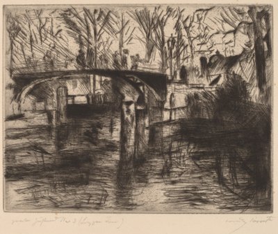 Do Tiergarten (Do Tiergarten) de Lovis Corinth