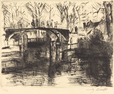 Vista do Tiergarten de Lovis Corinth