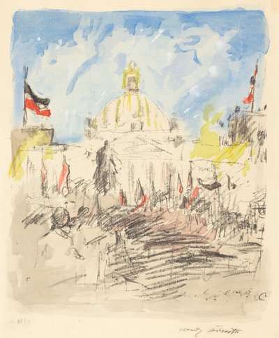 Celebração de Bismarck de Lovis Corinth