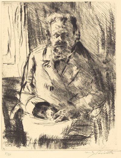 O poeta de Lovis Corinth