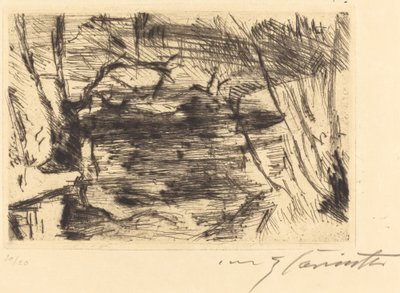 Der Neue See (O Novo Lago) de Lovis Corinth