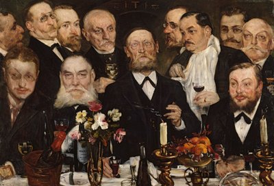 Os irmãos da loja de Lovis Corinth