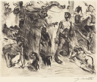 A tentação de Santo António de Lovis Corinth