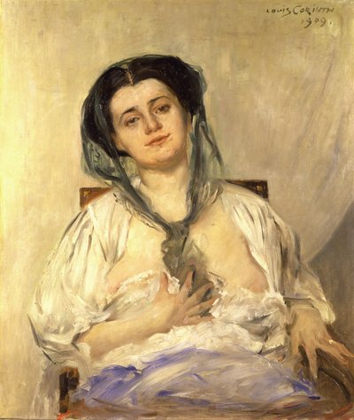 Mulher grávida de Lovis Corinth