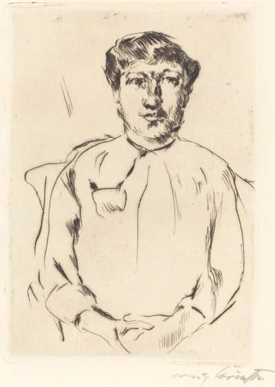 Retrato de uma Mulher, 1914. de Lovis Corinth