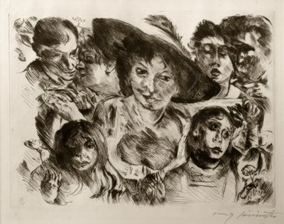 Alegria da vida de Lovis Corinth