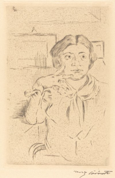 Esposa do Artista, 1909. de Lovis Corinth