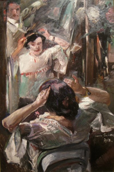 Alemão: Vor dem Spiegel At the Mirror de Lovis Corinth