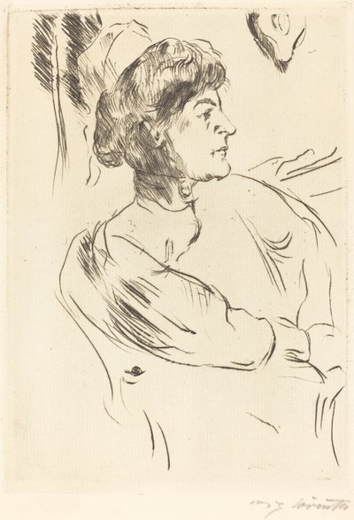enfermeira de Lovis Corinth