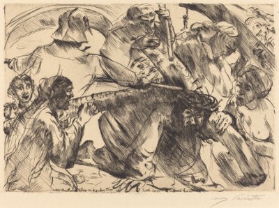 Kreuztragung Christ Bearing the Cross, 1916. de Lovis Corinth