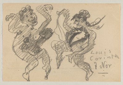 Lovis Corinth e Carl Strathmann de Lovis Corinth