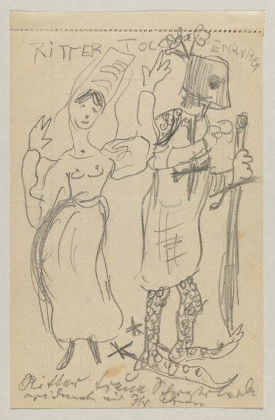 Lovis Corinto e Carl Strathmann de Lovis Corinth