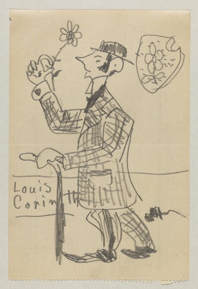 Lovis Corinth e Carl Strathmann de Lovis Corinth