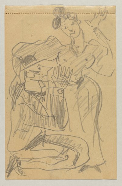 Lovis Corinth e Carl Strathmann de Lovis Corinth