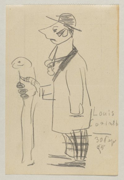 Lovis Corinth e Carl Strathmann de Lovis Corinth