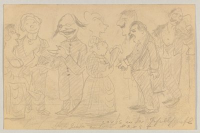 Lovis Corinth a Carl Strathmann: cartão postal, carimbo postal 8 de Novembro de 1899 de Lovis Corinth
