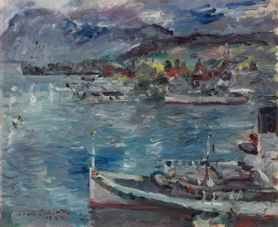 Lago de Lucerna de manhã de Lovis Corinth
