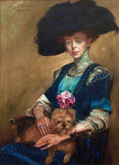 Retrato da Sra. Luther de Lovis Corinth