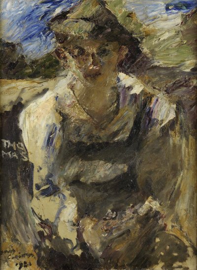 Retrato do filho Thomas de Lovis Corinth