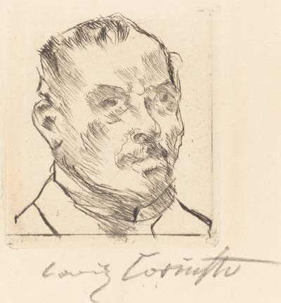 Auto-retrato - Cabeça Auto-retrato - Cabeça, 1916 de Lovis Corinth