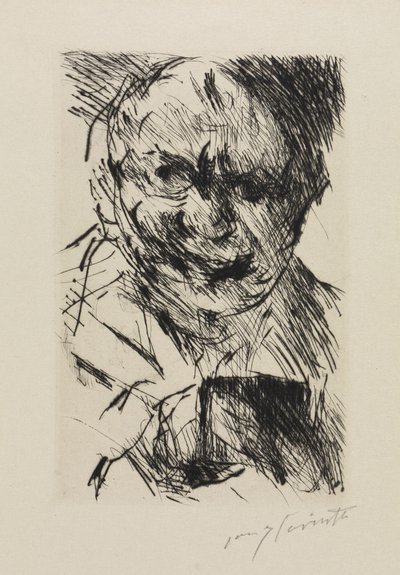 Auto-retrato, 1923 de Lovis Corinth