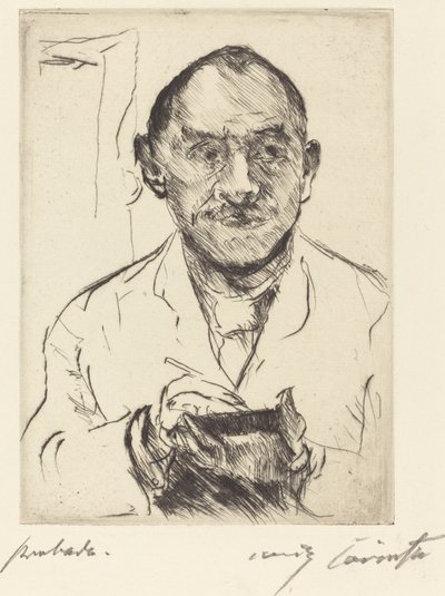 Autorretrato, 1915. de Lovis Corinth