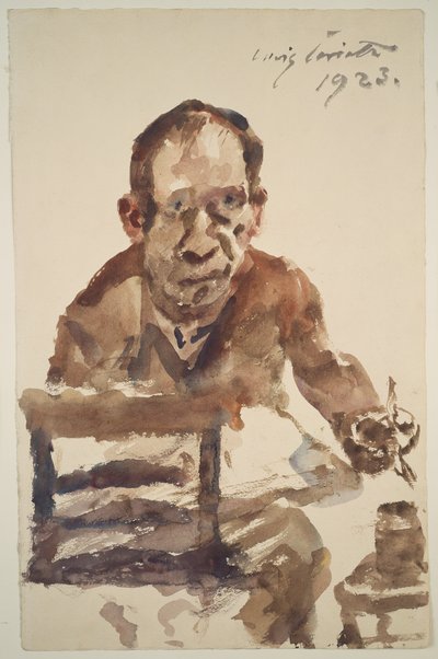 Autorretrato de Lovis Corinth