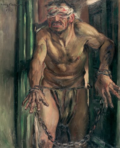 O Sansão Cego de Lovis Corinth