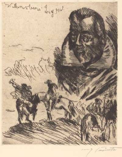Folha de rosto do frontispício, 1923. de Lovis Corinth