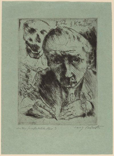 Death and the Artist Death and the Artist, 1920-1921. de Lovis Corinth