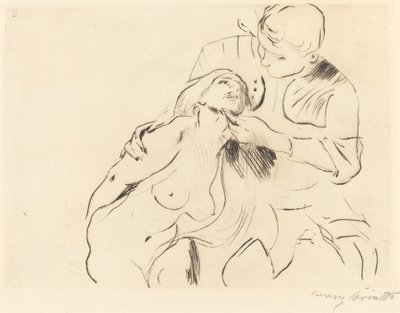 Versöhnung (A Reconciliação) de Lovis Corinth