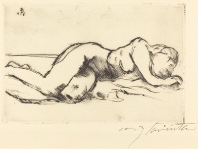Nua Feminina, 1916. de Lovis Corinth