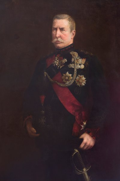 Retrato do General Sir Redvers Buller, século XX (óleo sobre tela) de Lowes Cato Dickinson