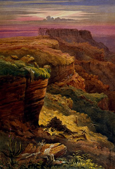 A cena do massacre em Magdala, Abissínia na sexta-feira santa 1868 de Lt Cornelius Francis James