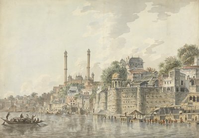Porta de entrada de um antigo forte, Benares de Lt. John Ritso