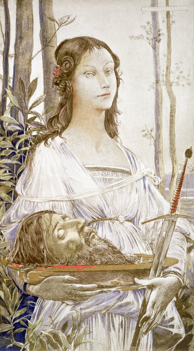 Salomé com a cabeça de João Batista, de L&39;Estampe Moderne, publicou Paris entre 1897 e 1999 de Luc Oliver Merson