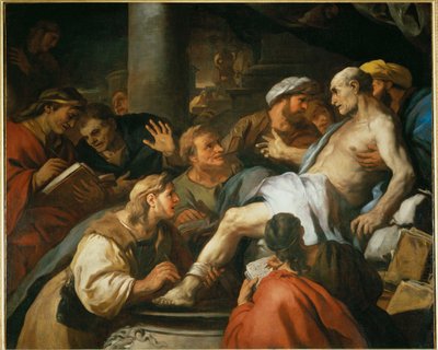 La mort de Seneque - A morte de Séneca ... de Luca (circle of) Giordano