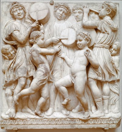 La Cantoria (mármore Bas relief de Luca Della Robbia