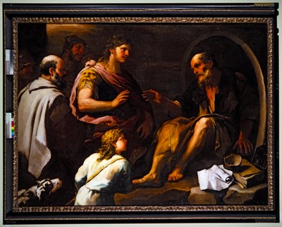 Alexandre e Diógenes (pintura) de Luca Giordano
