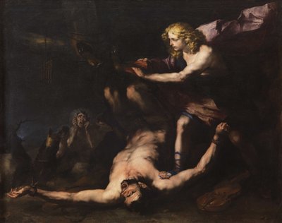 Apolo e Marsias, c. 1660. de Luca Giordano
