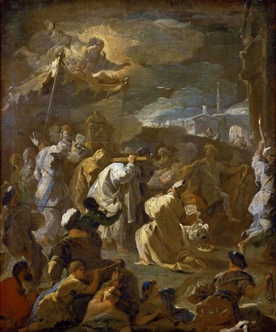 Barroco : Le roi David portant l