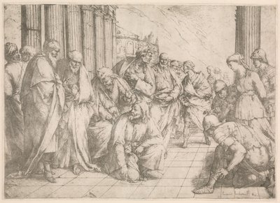 Cristo e a Mulher Tomada em Adultério
Cristo e a mulher adúltera de Luca Giordano
