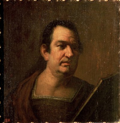 Retrato de um homem, século XVII de Luca Giordano