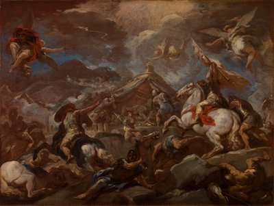 A Descoberta do Corpo de Holofernes de Luca Giordano