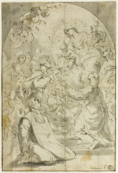 Visão de São Domingos de Luca Giordano
