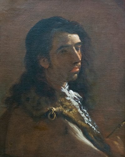Auto-retrato juvenil (óleo sobre tela) de Luca Giordano